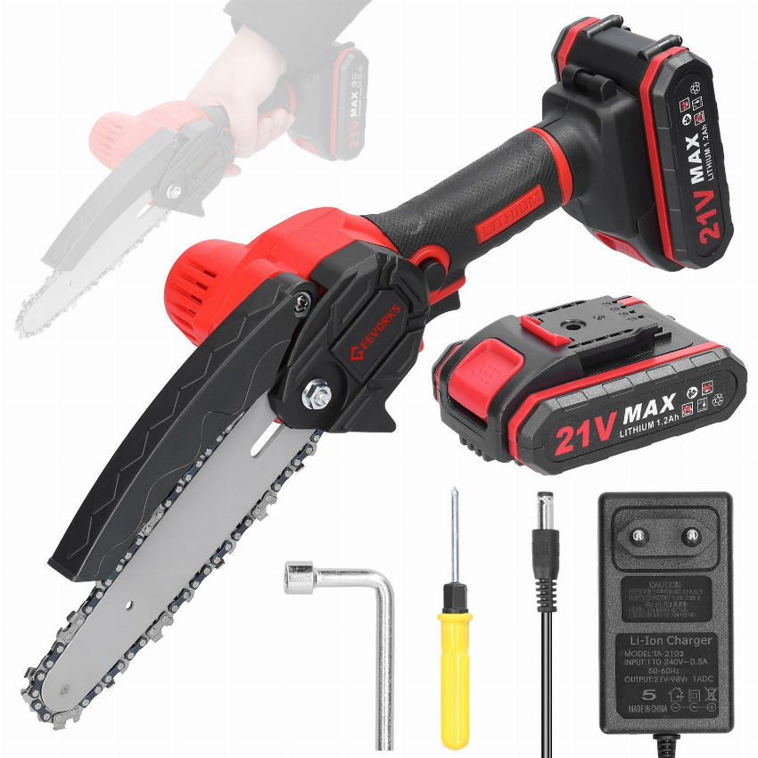 Discount code for Warehouse 53% discount 21V 6inch Portable Electric Pruning Saws 20 45 at TOMTOP Technology Co Ltd