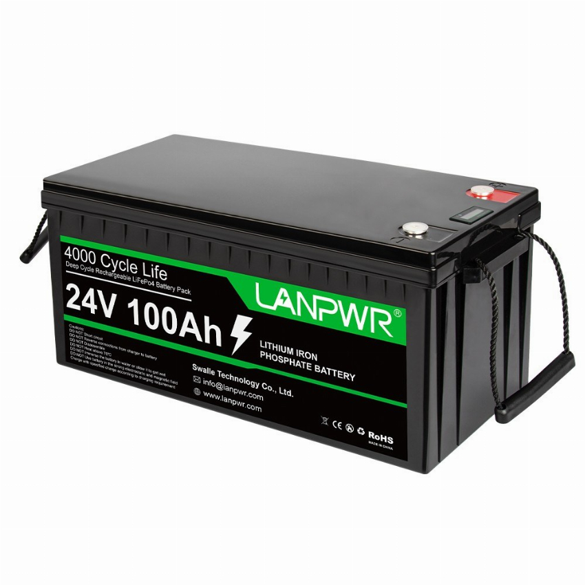 Discount code for Warehouse 41% discount LANPWR 24V 100Ah Lifepo4 Lithium Battery Pack Backup Power 568 99 at TOMTOP Technology Co Ltd