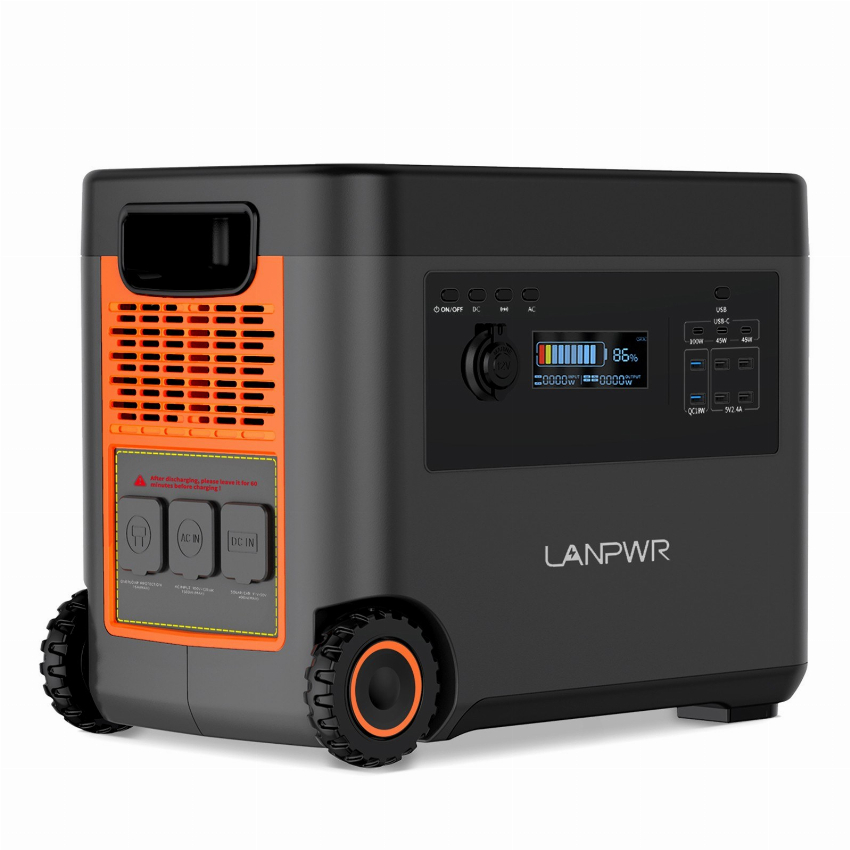 Discount code for Warehouse 46% discount LANPWR 2500W Portable Power Station 2160Wh LifePo4 Solar Generator with14 Outlets 65 Mins AC Fast Charging 851 87 at TOMTOP Technology Co Ltd