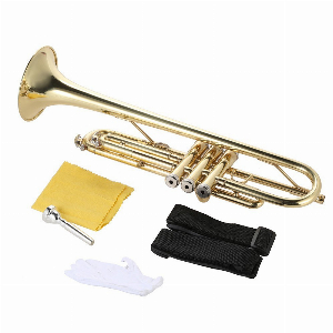 Discount code for Warehouse 46% discount Bb Flat Trumpet Brass Gold-painted Exquisite Durable Musical Instrument 74 39 at TOMTOP Technology Co Ltd