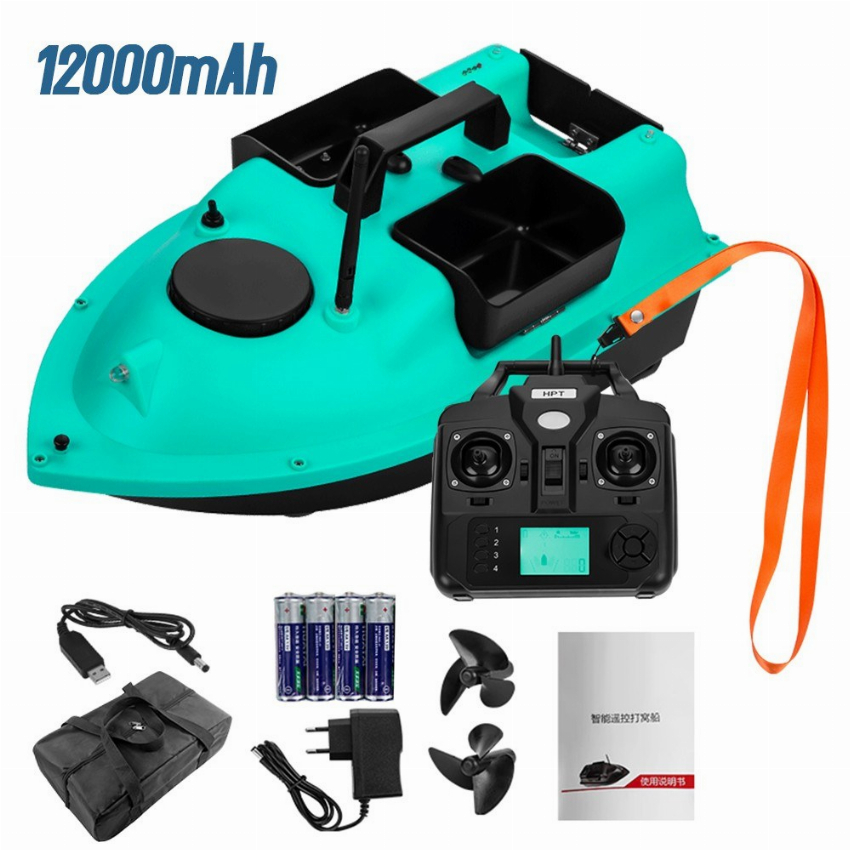 Discount code for Warehouse 49% discount Wireless GPS Fishing Bait Boat 3 Bait Containers 12000mAh Battery Remote Control 86 99 at TOMTOP Technology Co Ltd