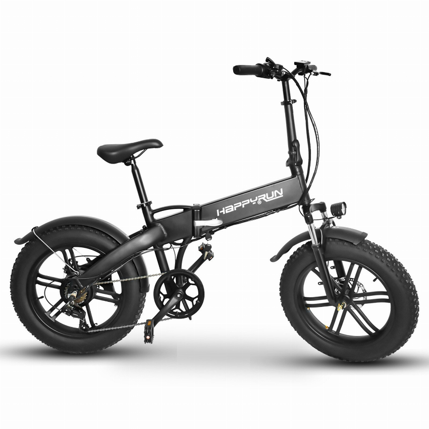 Discount code for Warehouse 54% discount Happyrun HR-2006 Folding Electric Bike 36V 350W 10AH battery Max Speed 25km h 799 99 at TOMTOP Technology Co Ltd
