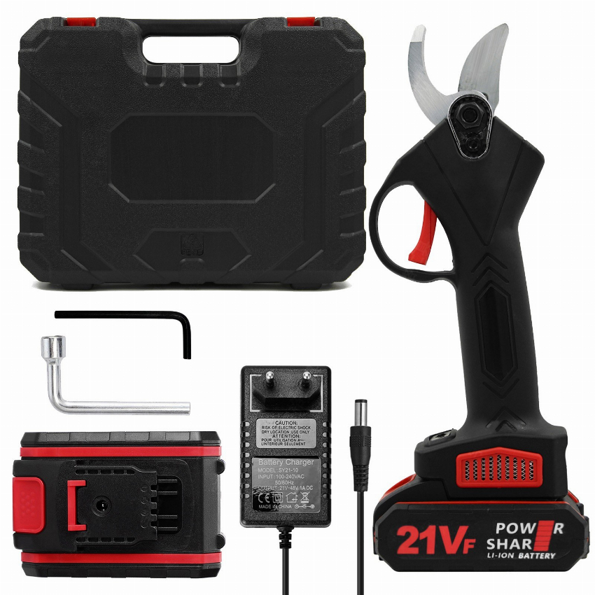 Discount code for Warehouse 51% discount 21V Portable Handheld Cordless Electric Pruning Shears 52 02 Inclusive of VAT at TOMTOP Technology Co Ltd