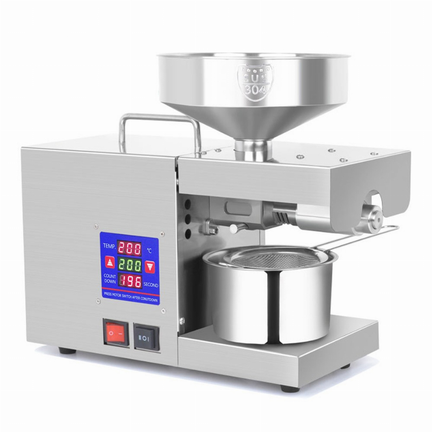 Discount code for Warehouse 58% discount LTP333 610W Intelligent Stainless Steel Household Kitchen Commercial Oil Press Machine 162 23 Inclusive of VAT at TOMTOP Technology Co Ltd