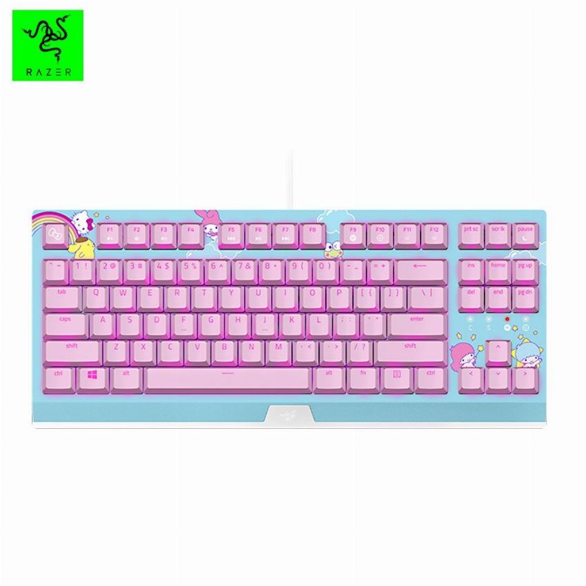 Discount code for Warehouse 57% discount Razer Hello Kitty Limited Edition 87 Keys Compact Wired Keyboard 77 18 Inclusive of VAT at TOMTOP Technology Co Ltd