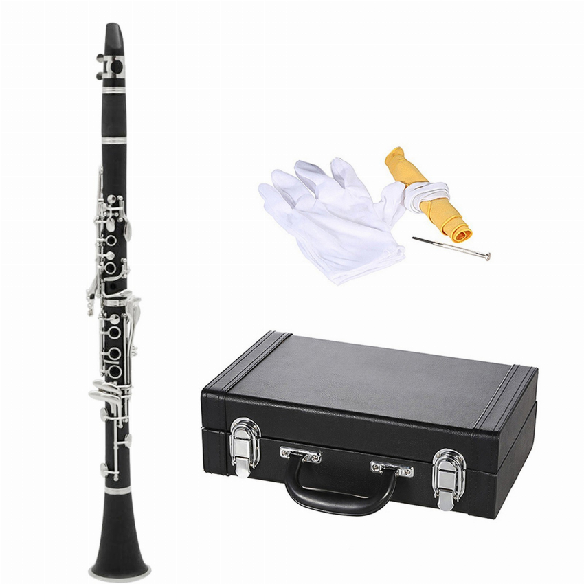 Discount code for Warehouse 66% discount ABS Clarinet Bb Cupronickel Plated Nickel 17 Key 69 55 at TOMTOP Technology Co Ltd