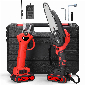 Discount code for Warehouse 67% discount 21V 6inch Portable Electric Chainsaw and 30mm Cordless Pruning Shear Set Wood Splitting Cutting Machine Kit 53 at TOMTOP Technology Co Ltd