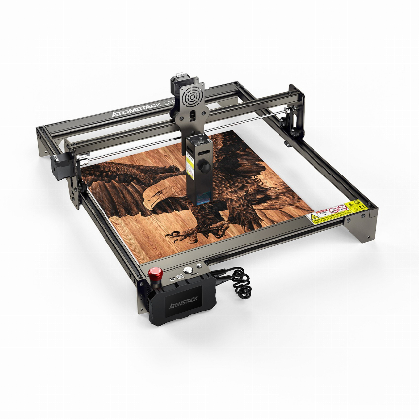 Discount code for Warehouse 64% discount OMSTACK S10 Pro CNC Desktop DIY Laser Engraving Cutting Machine 374 49 Inclusive of VAT at TOMTOP Technology Co Ltd
