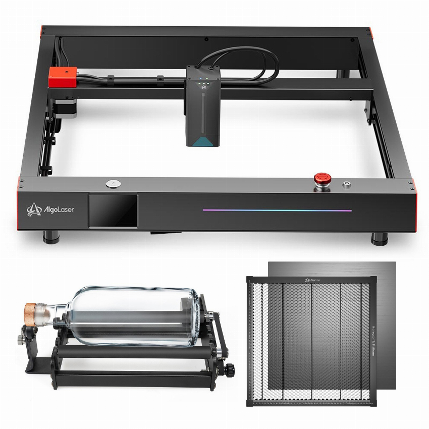Discount code for Warehouse Algolaser Delta 22W Laser Engraver Auto Air Assist Pump 400x400mm Laser Honeycomb Working Table Y-axis Rotary Roller 729 at TOMTOP Technology Co Ltd