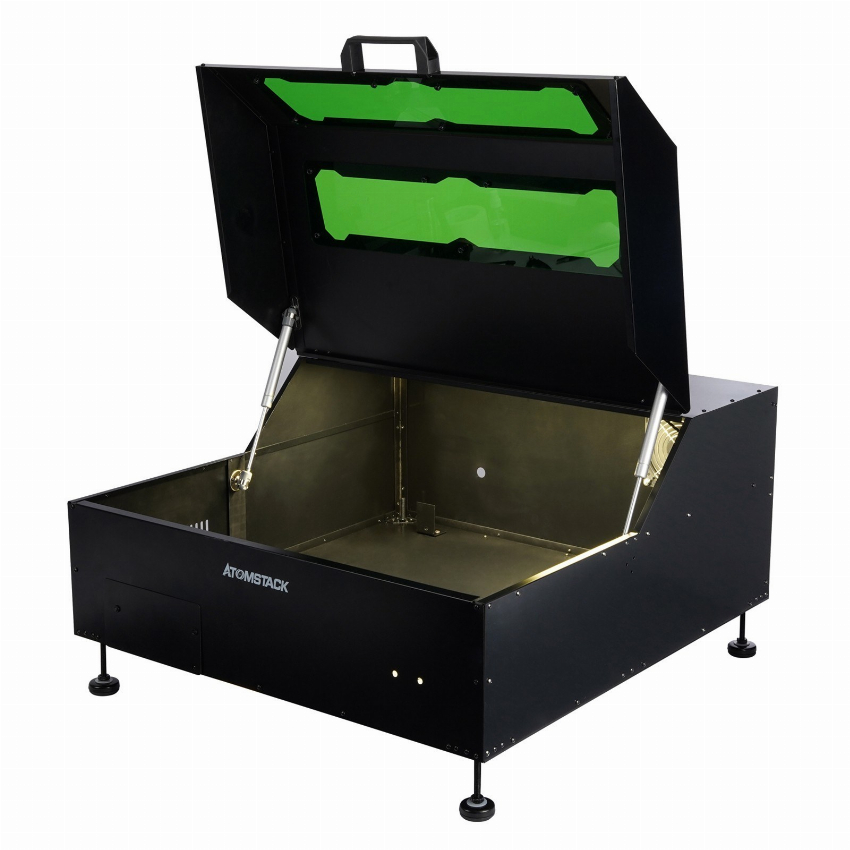 Discount code for Warehouse 50% discount Atomstack B1 Laser Engraving Cutting Machine Protective Box 264 Inclusive of VAT at TOMTOP Technology Co Ltd
