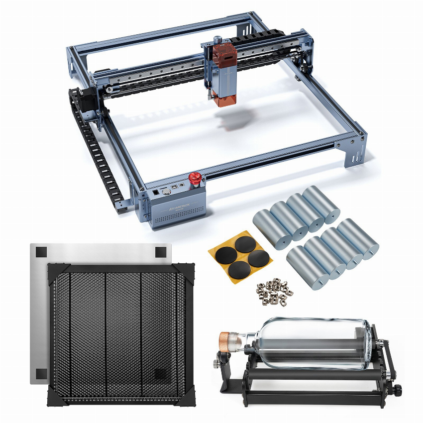 Discount code for Warehouse Atomstack Maker A10 V2 10W Laser Engraver Rotary Roller 8Pcs Height Raised Footpad 400x400mm Honeycomb Working Table 299 at TOMTOP Technology Co Ltd