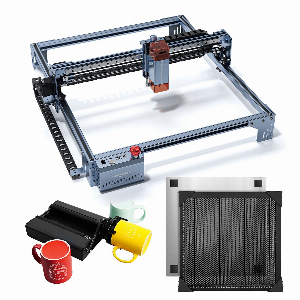 Discount code for Warehouse Atomstack Maker A10 V2 Laser Engraver with 4 In1 Y-axis Rotary Roller and 400x400mm Honeycomb Working Table 329 at TOMTOP Technology Co Ltd