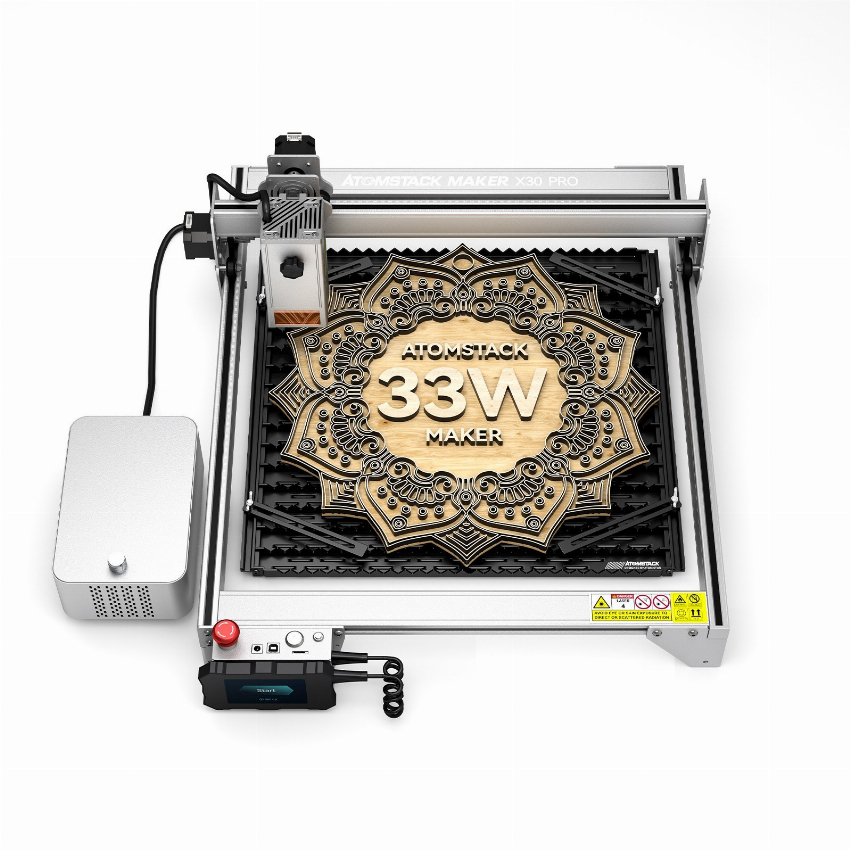 Discount code for Warehouse 175 OFF Atomstack Maker X30 PRO 33W Laser Engraver with F30 PRO Air Assist System 1168 99 at TOMTOP Technology Co Ltd