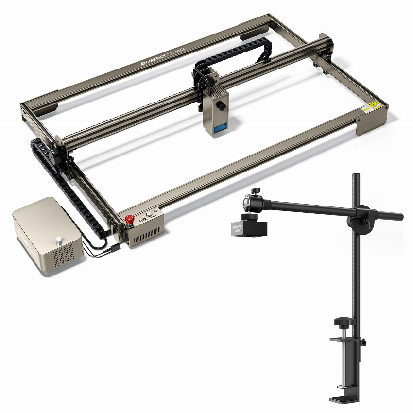 Discount code for Warehouse Atomstack S20 Max 20W Laser Engraver with Dual Pump Air Assitance AC1 Camera 589 at TOMTOP Technology Co Ltd