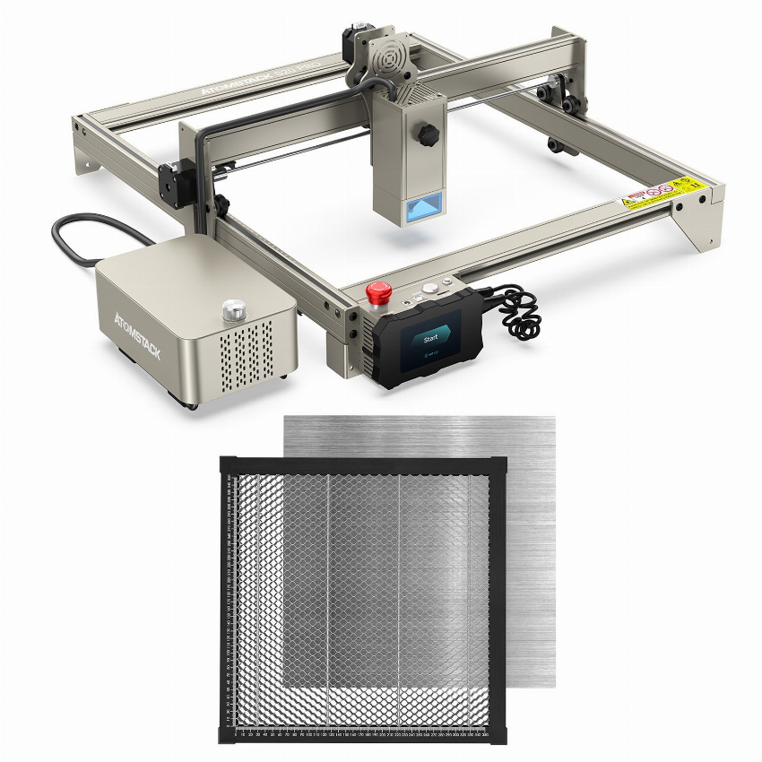 Discount code for Warehouse OMSTACK S20 Pro 20W Laser Engraving Cutting Machine with 400x400mm Honeycomb Working Table and Air Assist Accessory 564 99 at TOMTOP Technology Co Ltd