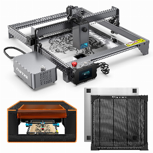Discount code for Warehouse OMSTACK X20 Pro 20W Laser Engraver with Two Trees 740x700x400mm Protective Box and 400x400mm Honeycomb Working Table 569 at TOMTOP Technology Co Ltd