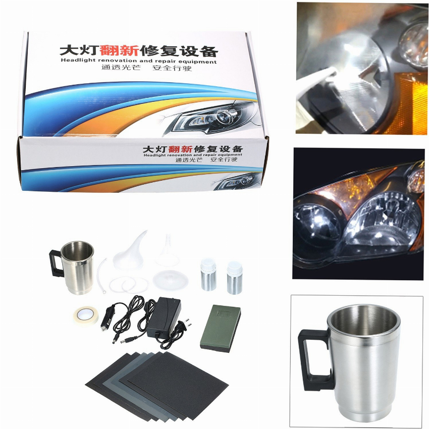Discount code for Warehouse Automobile Headlight Restoration Kits Car Headlight Polish Repair Tool 21 04 at TOMTOP Technology Co Ltd