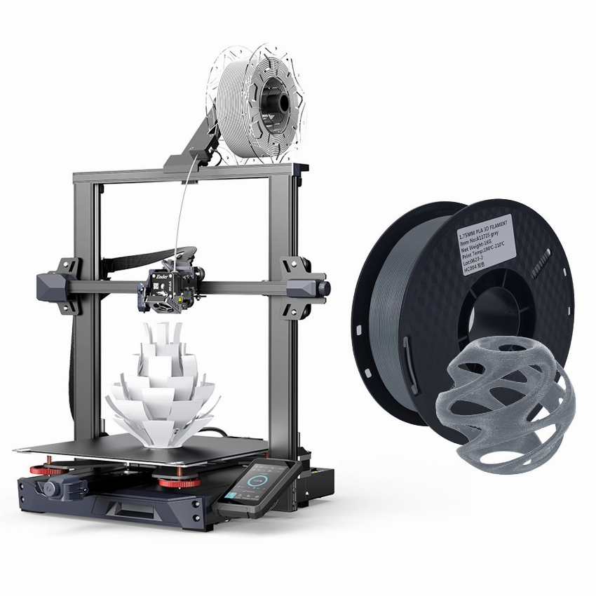 Discount code for Warehouse Creality 3D Ender-3 S1 Plus Desktop 3D Printer with 3D Printer PLA Filament 1KG 1 75mm 299 at TOMTOP Technology Co Ltd