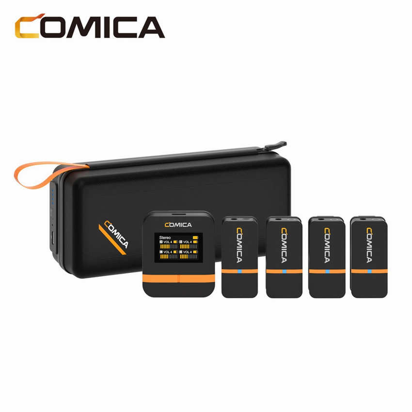 Discount code for Warehouse 65 OFF COMICA Vimo Q 2 4GHz Wireless Lavalier Microphone System 184 at TOMTOP Technology Co Ltd