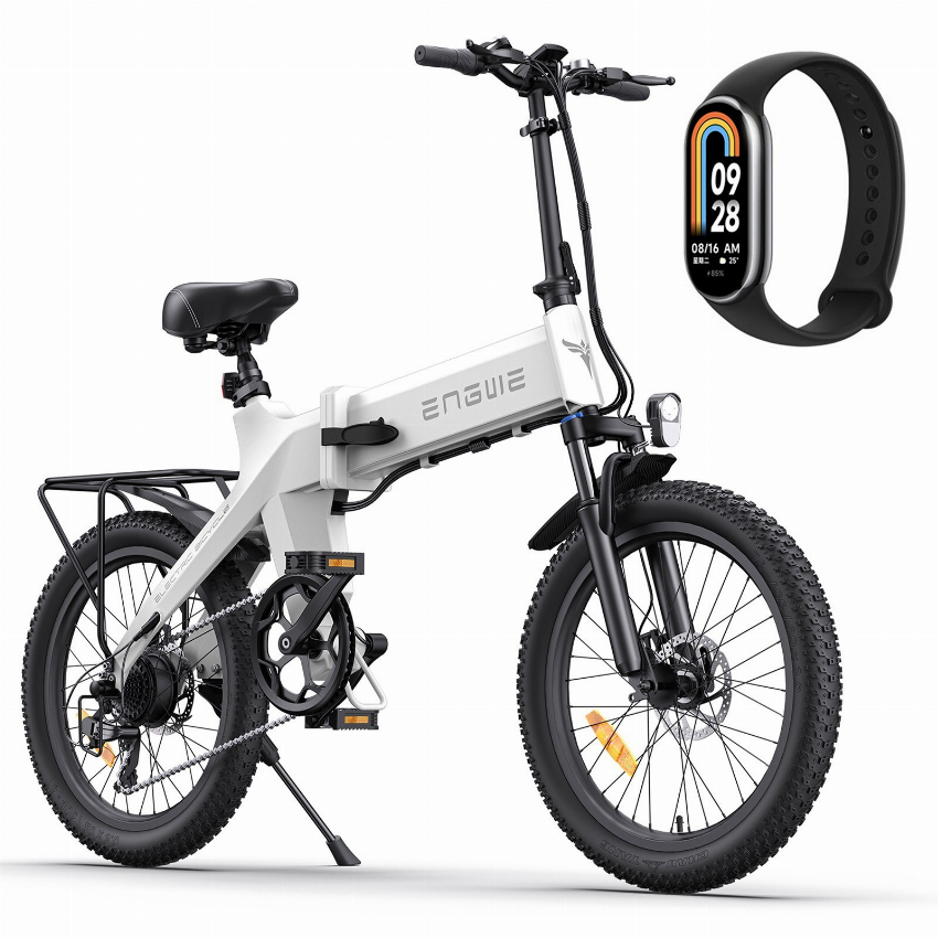 Discount code for Warehouse WE C20 PRO Folding Electric Bike Free Xiaomi Mi Band 8 999 at TOMTOP Technology Co Ltd