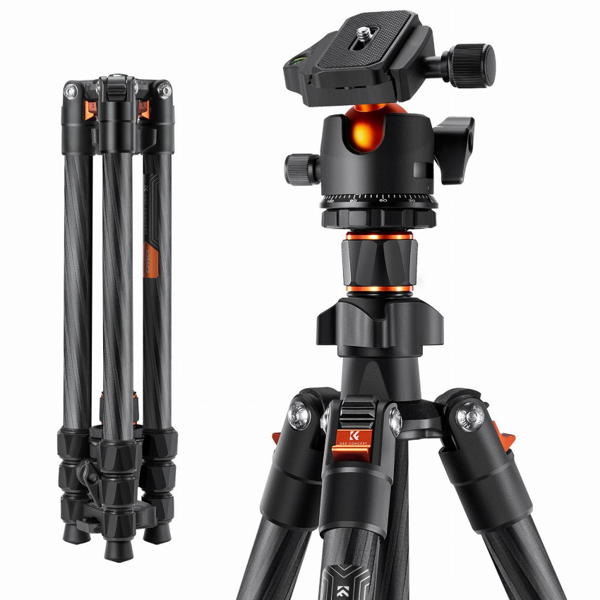 Discount code for Warehouse K F CONCEPT Portable Carbon Fiber Camera Tripod Stand 56 39 at TOMTOP Technology Co Ltd