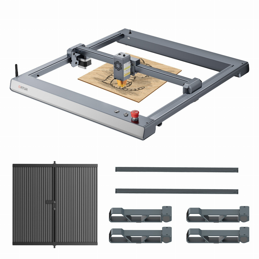 Discount code for Warehouse Ortur Laser Master 3 10W Laser Engraver 448x400mm Laser Cutting Aluminum Working Table Y-axis Extension Kit 4pcs FFT1 0 Foldable Feets 552 42 at TOMTOP Technology Co Ltd
