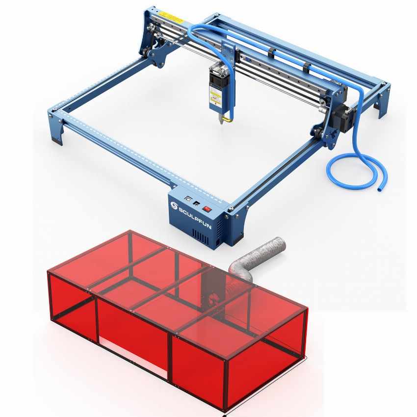 Discount code for Warehouse SCULPFUN S10 10W Laser Engraver 1440x720x360mm Protective Box 379 at TOMTOP Technology Co Ltd