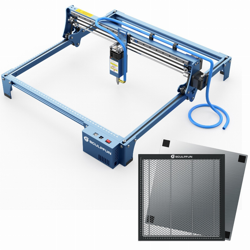 Discount code for Warehouse SCULPFUN S10 10W Laser Engraver 400x400mm Honeycomb Board 365 at TOMTOP Technology Co Ltd