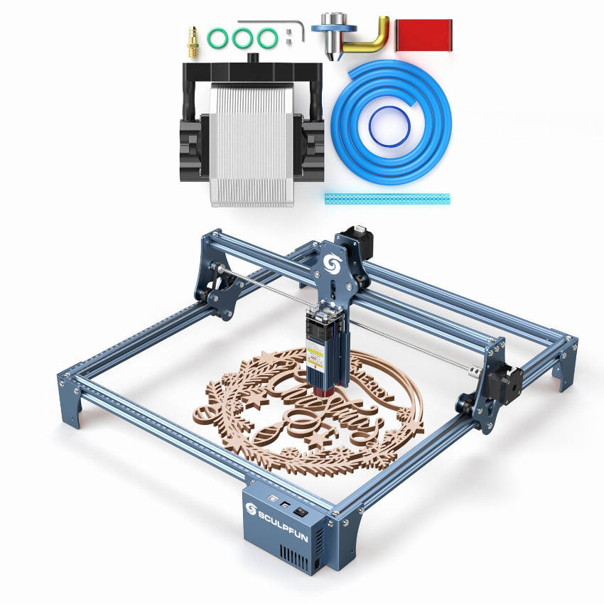 Discount code for Warehouse SCULPFUN S9 5W Laser Engraver S9 Air Assist Nozzle Kit with Air Pump 239 at TOMTOP Technology Co Ltd