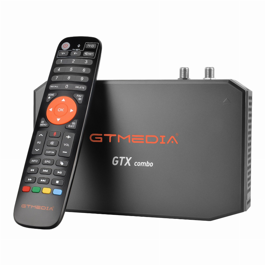 Discount code for GTMEDIA GTX Combo DVB-S2 Signal Receiver Set Top Box Receiver 125 67 Inclusive of VAT at TOMTOP Technology Co Ltd