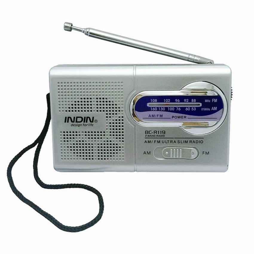 Discount code for INDIN BC-R119 AM FM Dual Band Mini Radio Receiver 9 99 Inclusive of VAT at TOMTOP Technology Co Ltd