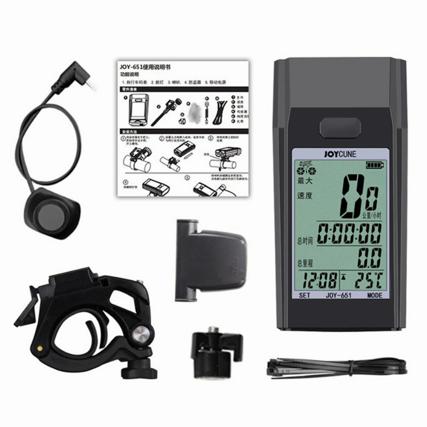 Discount code for joycune Wireless Bike Computer 25 36 Inclusive of VAT at TOMTOP Technology Co Ltd