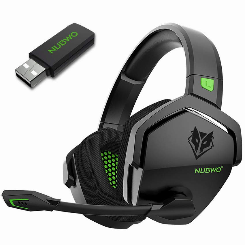 Discount code for NUBWO G06 2 4G Wireless Gaming Headset with Mic at TOMTOP Technology Co Ltd