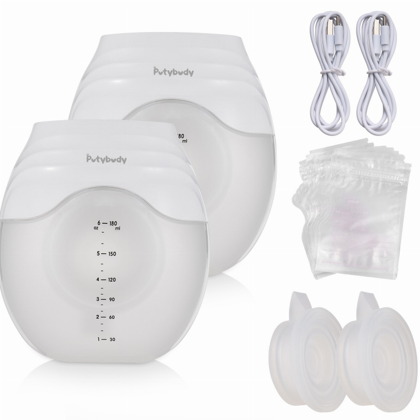 Discount code for Putybudy 2-Pack Portable Breast Pump 63 99 Inclusive of VAT at TOMTOP Technology Co Ltd