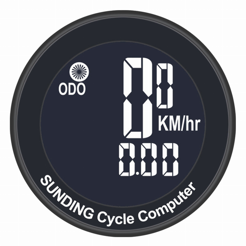 Discount code for Sunding 589 1 8-inch Wireless Bicycle Computer 14 18 Inclusive of VAT at TOMTOP Technology Co Ltd