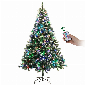 Discount code for Warehouse 51% discount 5 5 Ft Pre-Lit Pre-Decorated Pine Hinged Artificial Christmas Tree 63 99 at TOMTOP Technology Co Ltd