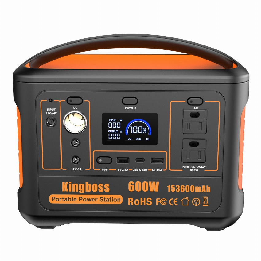 Discount code for Warehouse Kingboss 600W Portable Powers Station 153600mAh Large Capacity 354 99 Inclusive of VAT at TOMTOP Technology Co Ltd