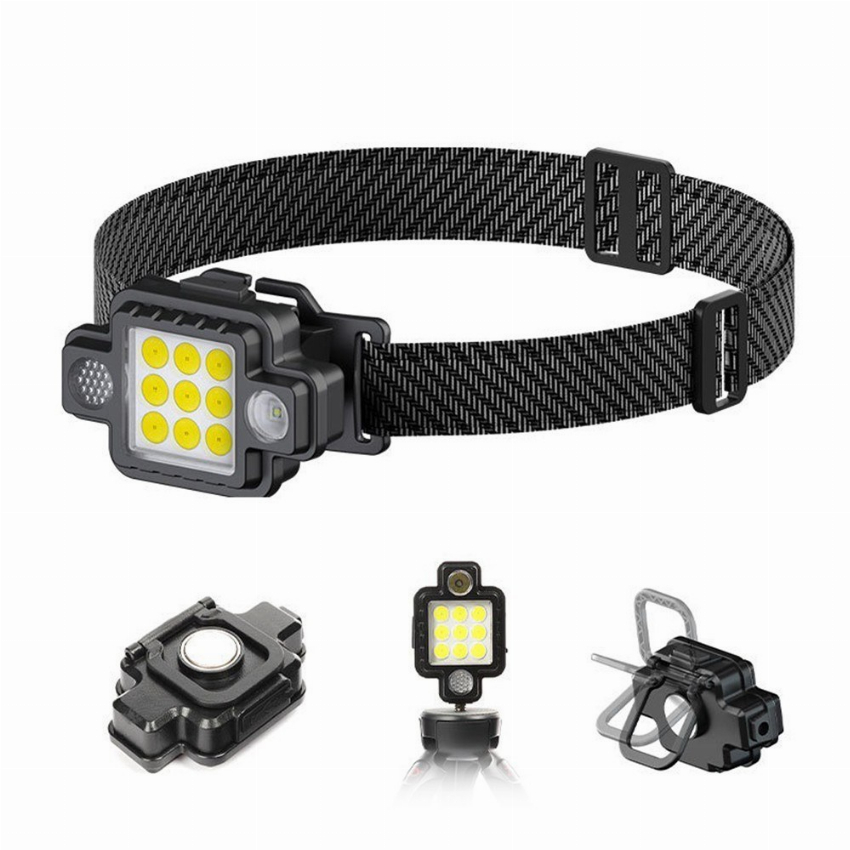 Discount code for USB Rechargeable Headlamp Outdoor Flashlight 10 99 Inclusive of VAT at TOMTOP Technology Co Ltd