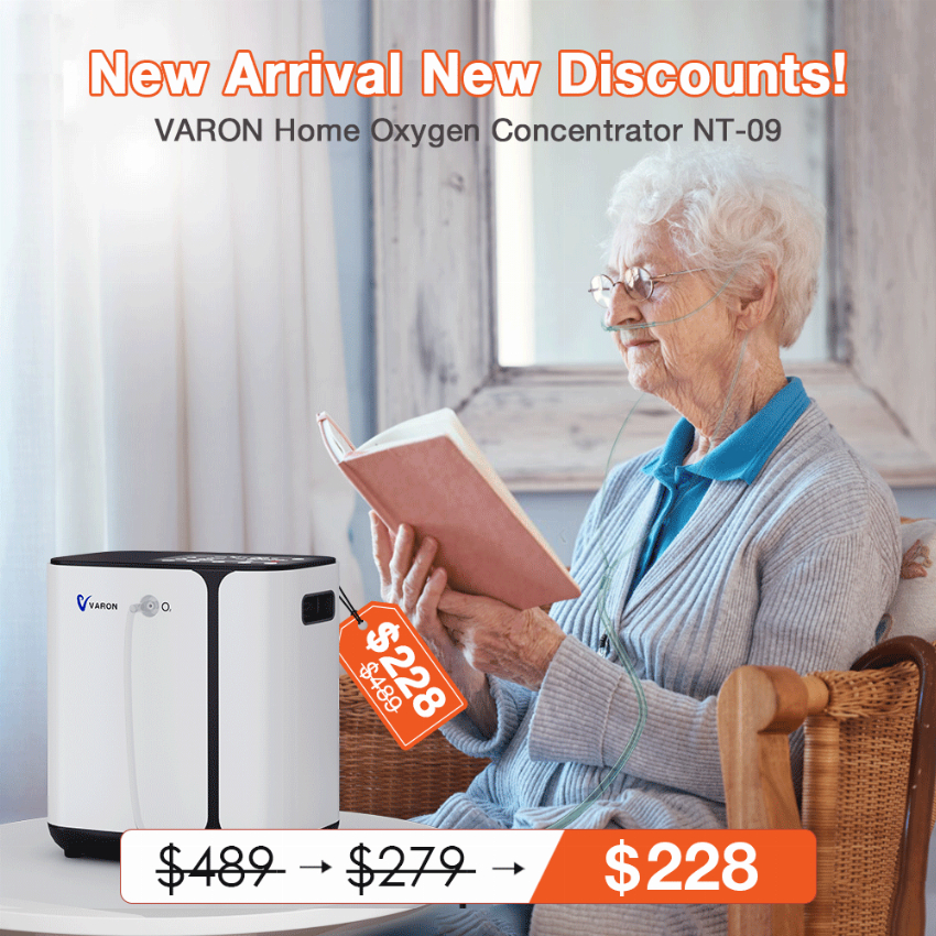 Discount code for 261 OFF Home Oxygen Concentrator NT-09 at TTLife Oxygen Concentrator