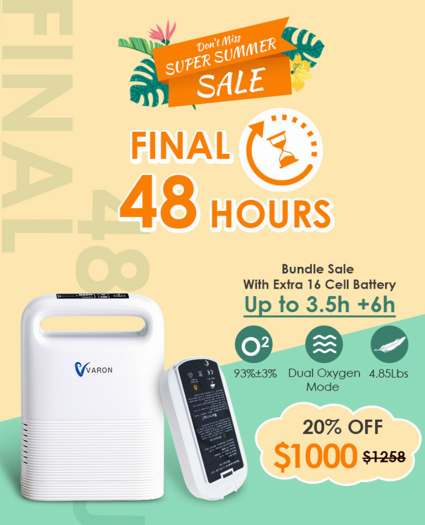 Discount code for Don t Miss Super Summer Sale at TTLife Oxygen Concentrator