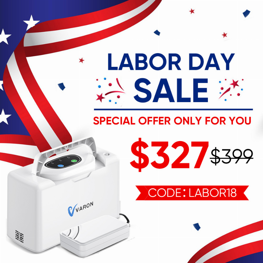 Discount code for LABOR DAY MEGA SALE Enjoy 18% discount at TTLife Oxygen Concentrator