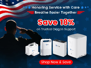 Discount code for Memorial Day Offers Enjoy 18% discount All Products at TTLife Oxygen Concentrator