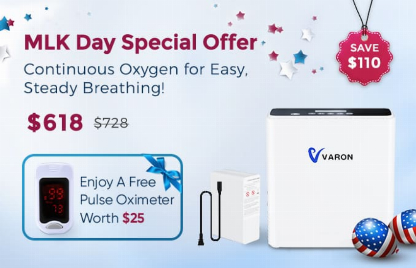 Discount code for MLK DAY Special Offer Save 110 NT-06 at TTLife Oxygen Concentrator