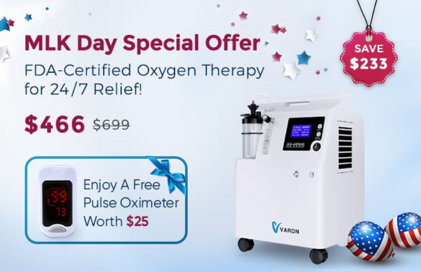Discount code for MLK DAY Special Offer Save 233 Serene 5 at TTLife Oxygen Concentrator