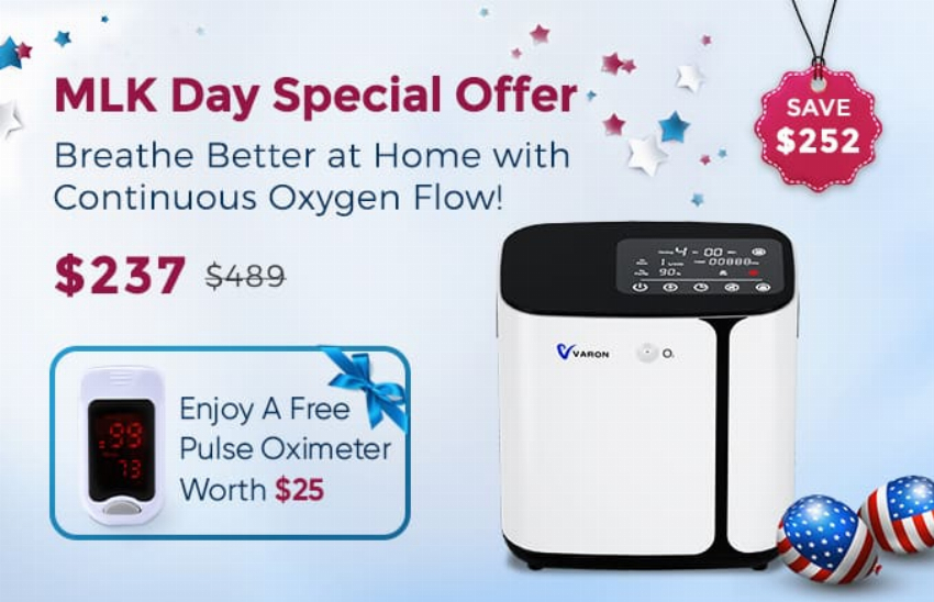 Discount code for MLK DAY Special Offer Save 252 NT-09 at TTLife Oxygen Concentrator