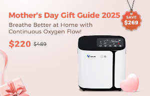 Discount code for Mother s Day Gift NT-09 Enjoy 18% discount SAVE 269 at TTLife Oxygen Concentrator