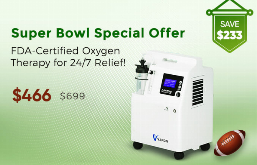Discount code for Super Bowl Special Offer Save 233 Serene 5 at TTLife Oxygen Concentrator