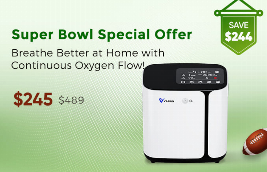 Discount code for Super Bowl Special Offer Save 244 NT-09 at TTLife Oxygen Concentrator