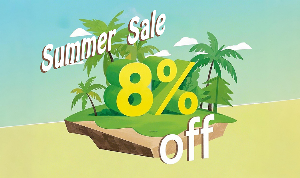 Discount code for Summer Sale - extra 8% discount at U-max Inc