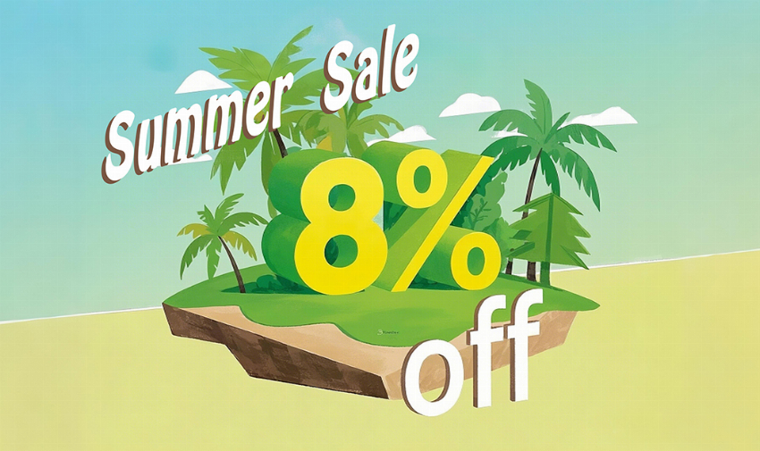 Discount code for Summer Sale - extra 8% discount at U-max Inc